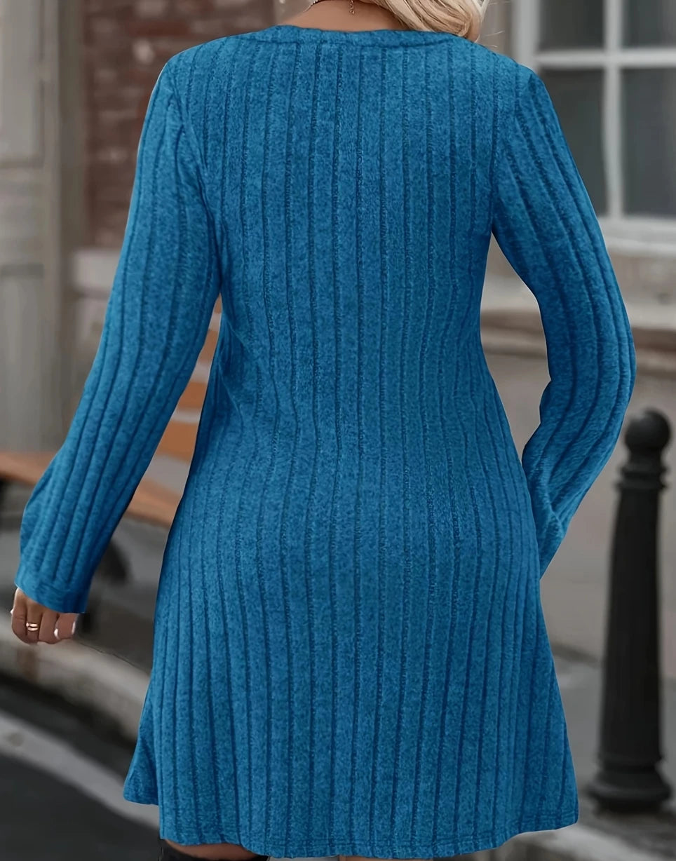 Robe élégante et tendance pour femme, robe décontractée ample, robe imprimée pour femme, style moderne et élégant