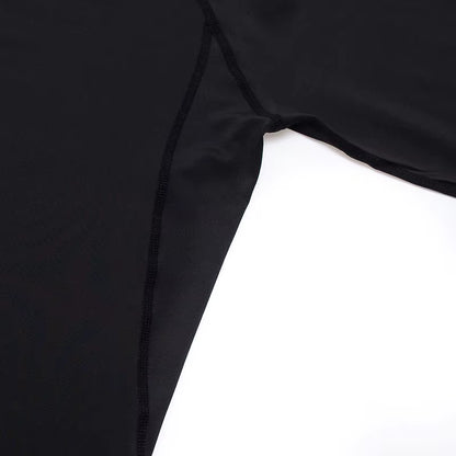 Men'S Long Sleeve Compression Shirt, Running Gym Fitness T-Shirt, Athletic Sweatshirt Tops