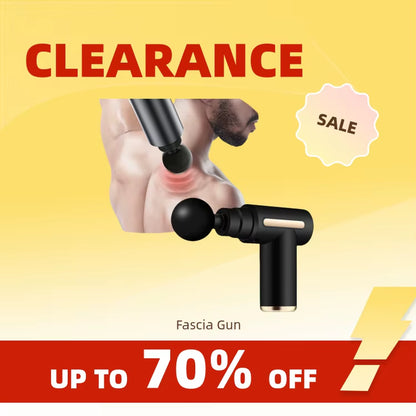 Clearance_Multifunctional Fascia Gun Massager Instrument Portable Muscle Massage Relaxation Electric Vibrating Fascia Gun_Contin
