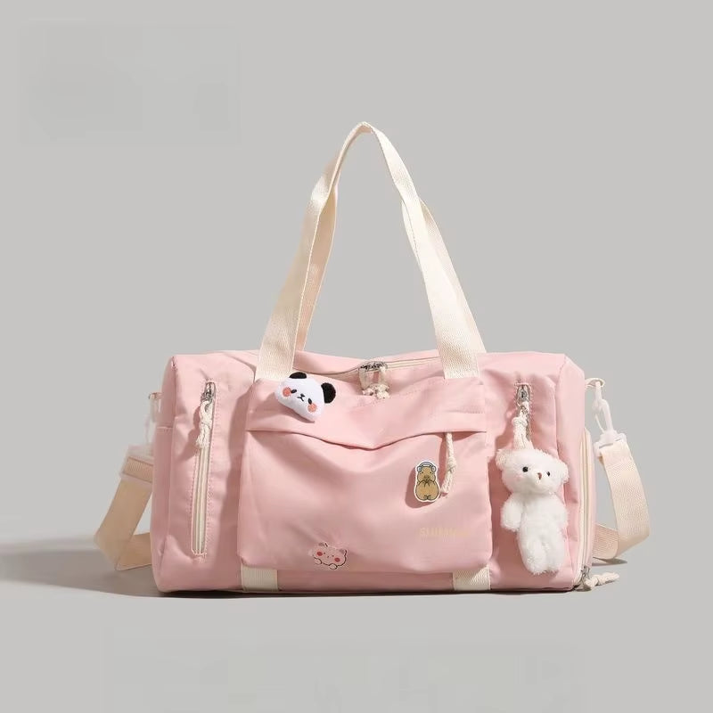 Compact Travel Bag Large Capacity Business Trip Luggage Lightweight Swim Fitness Bag Breathable Gym Outdoor Gear