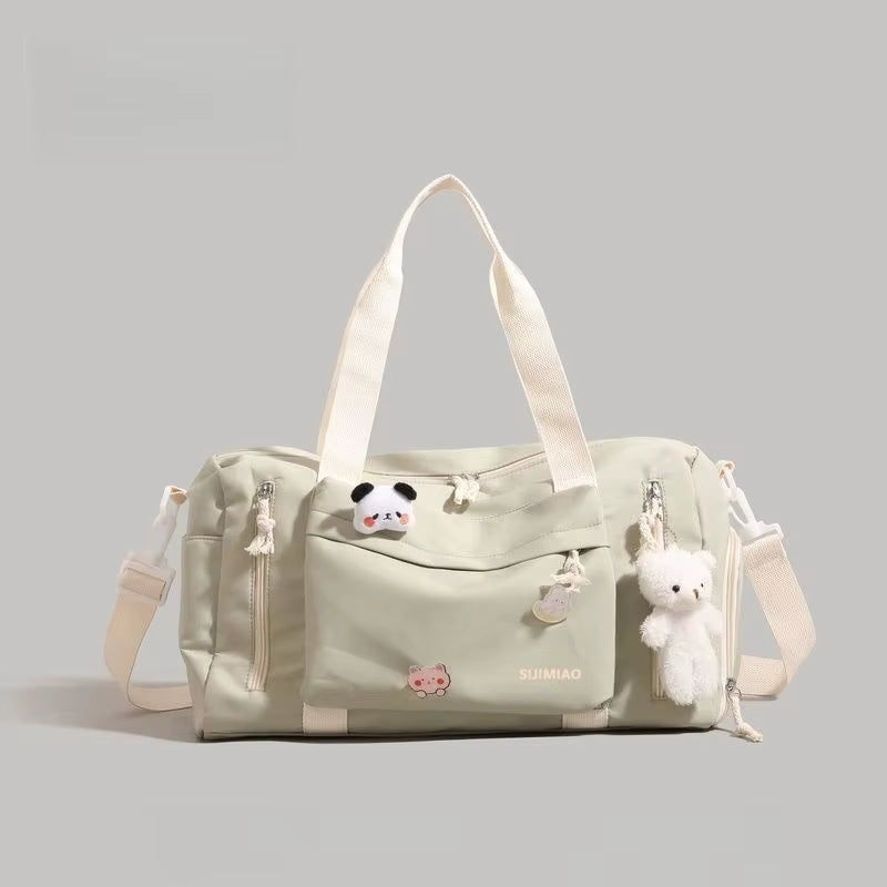 Compact Travel Bag Large Capacity Business Trip Luggage Lightweight Swim Fitness Bag Breathable Gym Outdoor Gear