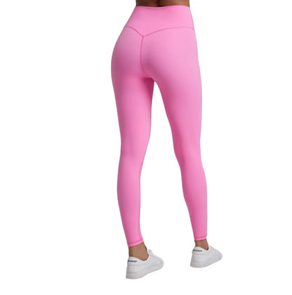 High Strength Compression Solid Color Soft Women Sport Pant Tight Butter High Waist Yoga Legging Athletic Gym Comprehensive Wear