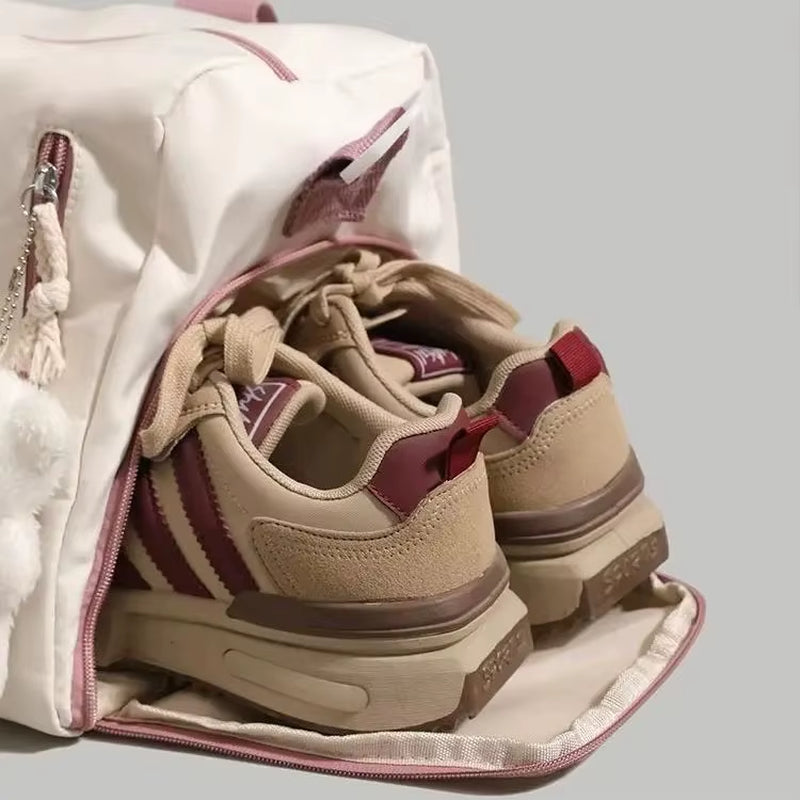 Compact Travel Bag Large Capacity Business Trip Luggage Lightweight Swim Fitness Bag Breathable Gym Outdoor Gear