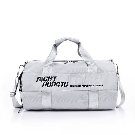 Sports Fitness Travel Handbag Dry and Wet Waterproof with Shoes Pocket Training Men Women Gym Sports Bag Shoulder Portable Pack