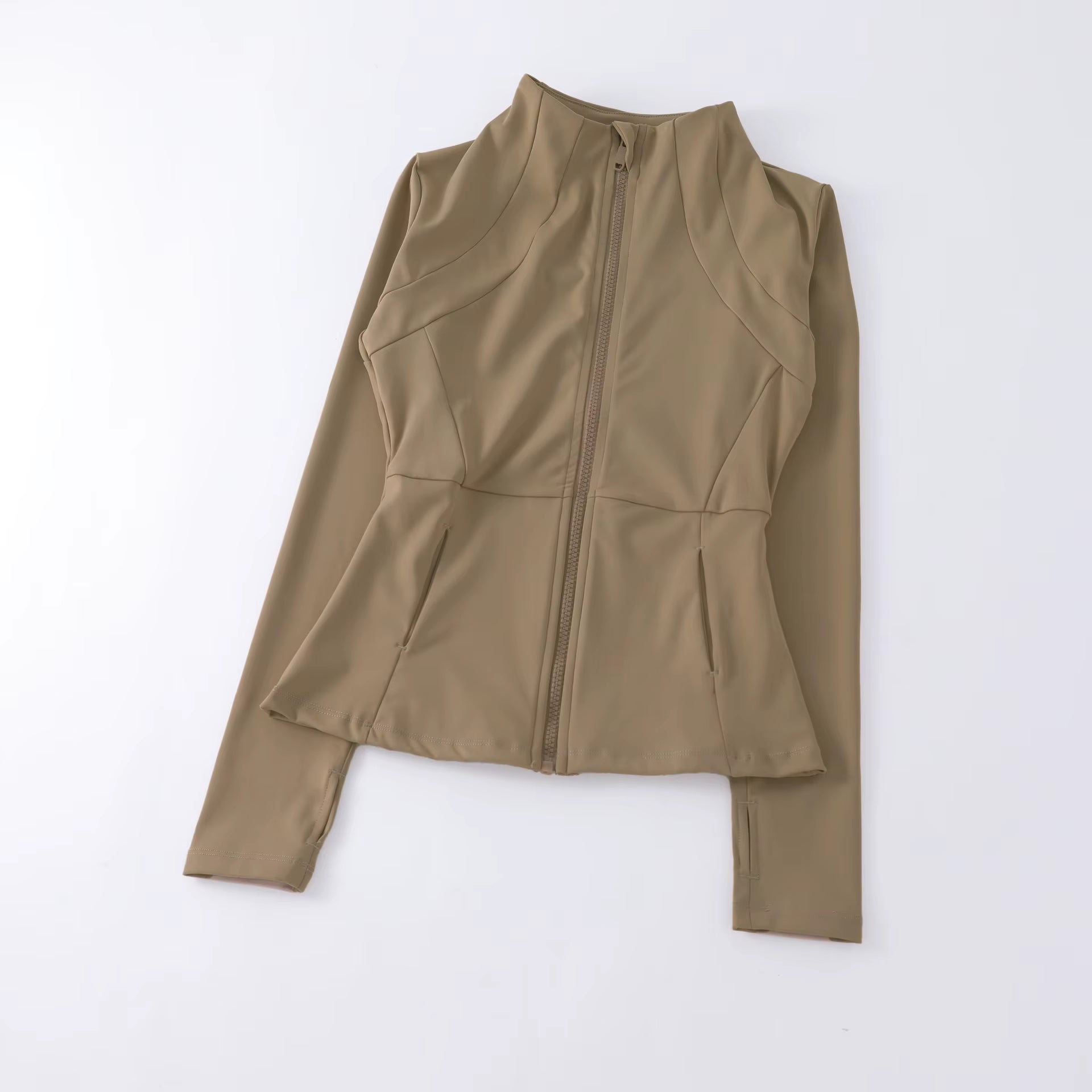 Yoga Clothes Windbreaker Sportswear Woman Running Long Sleeve Sweatshirt Sports Jackets Top Women Workout Tops Activewear