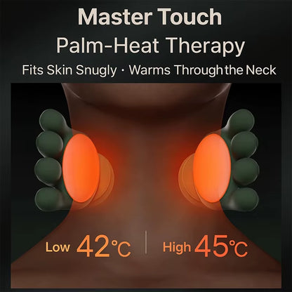 2025 Bionic Neck Shoulder Massager N7 Kneading Massager Shawl 3-Level Modes Neck Cervical Waist Leg Body Muscles Massage Pillow