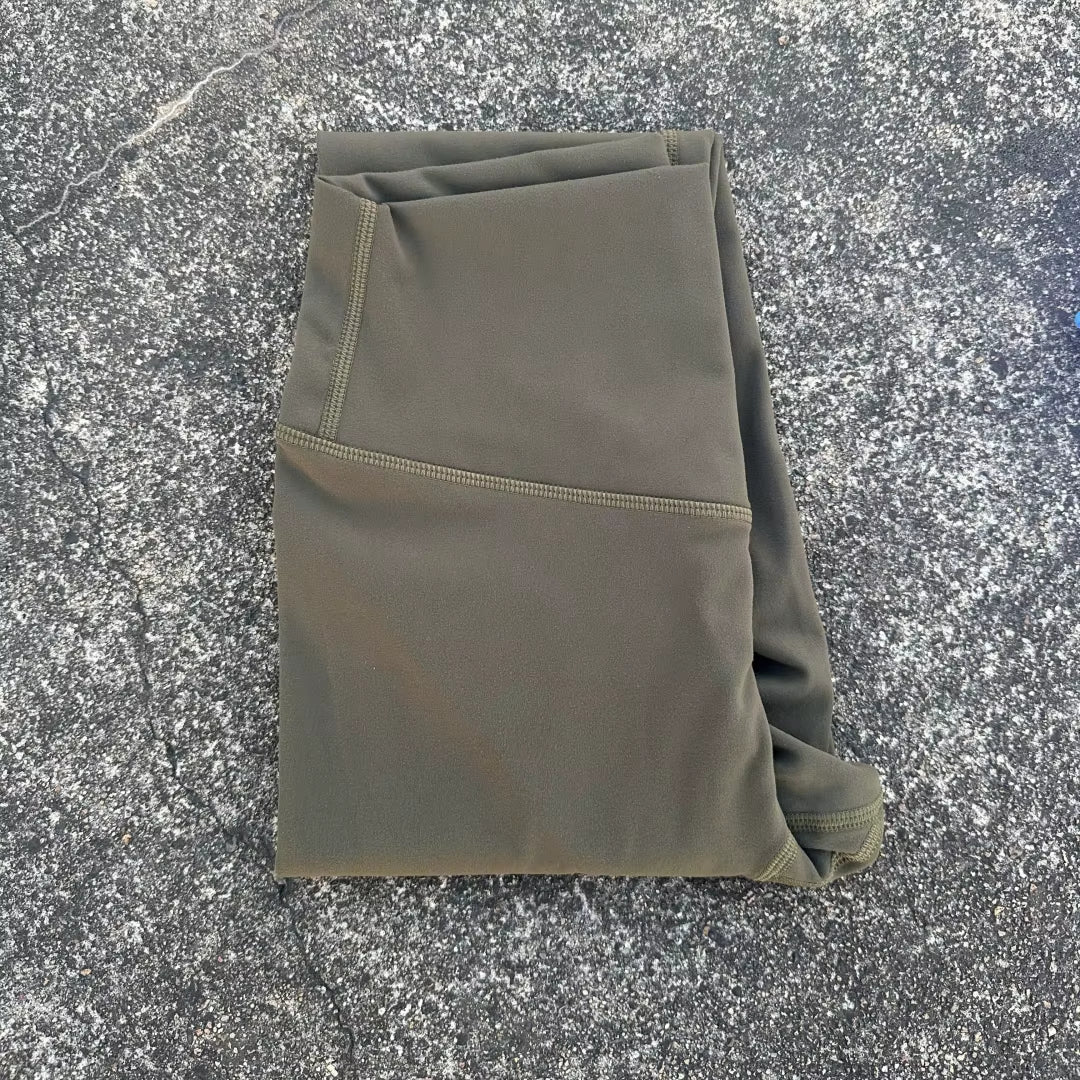 High Strength Compression Solid Color Soft Women Sport Pant Tight Butter High Waist Yoga Legging Athletic Gym Comprehensive Wear